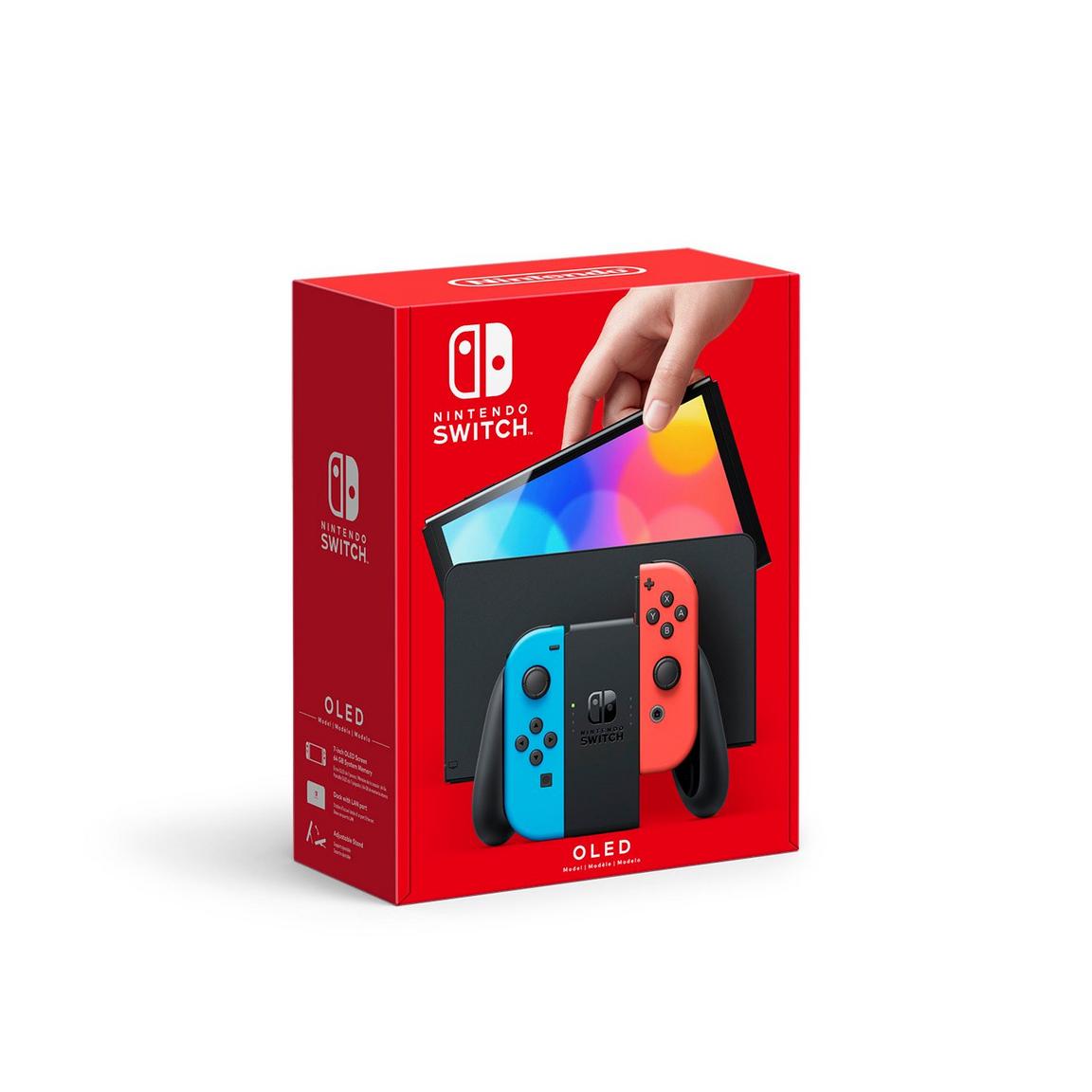 Nintendo Switch™ - OLED Model Neon Blue/Neon Red set