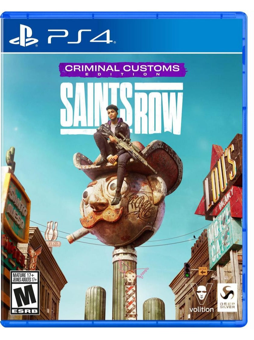 Saints Row Criminal Custom Edition GameStop Exclusive - PlayStation 4