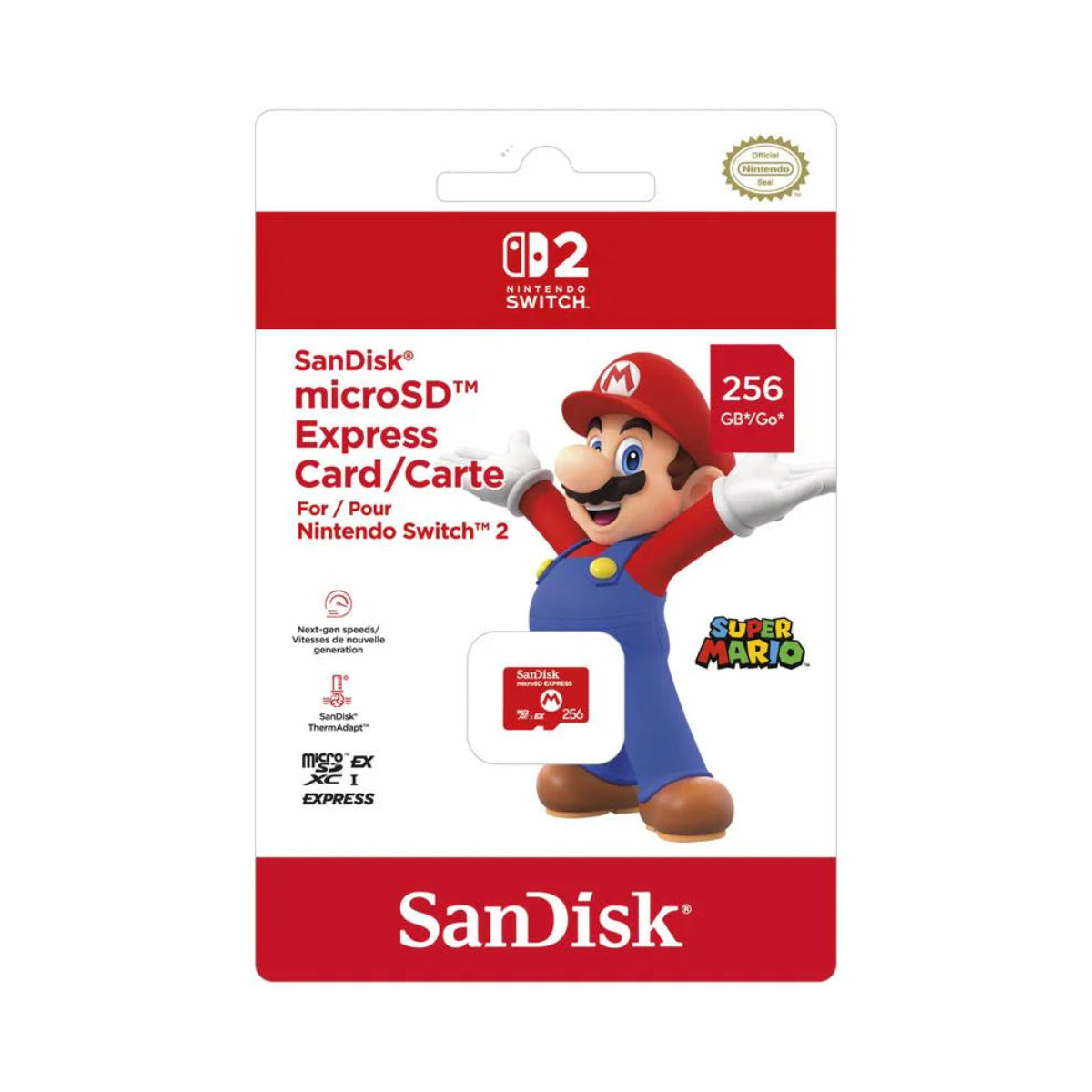 Nintendo Switch 2 Micro SD Card SanDisk