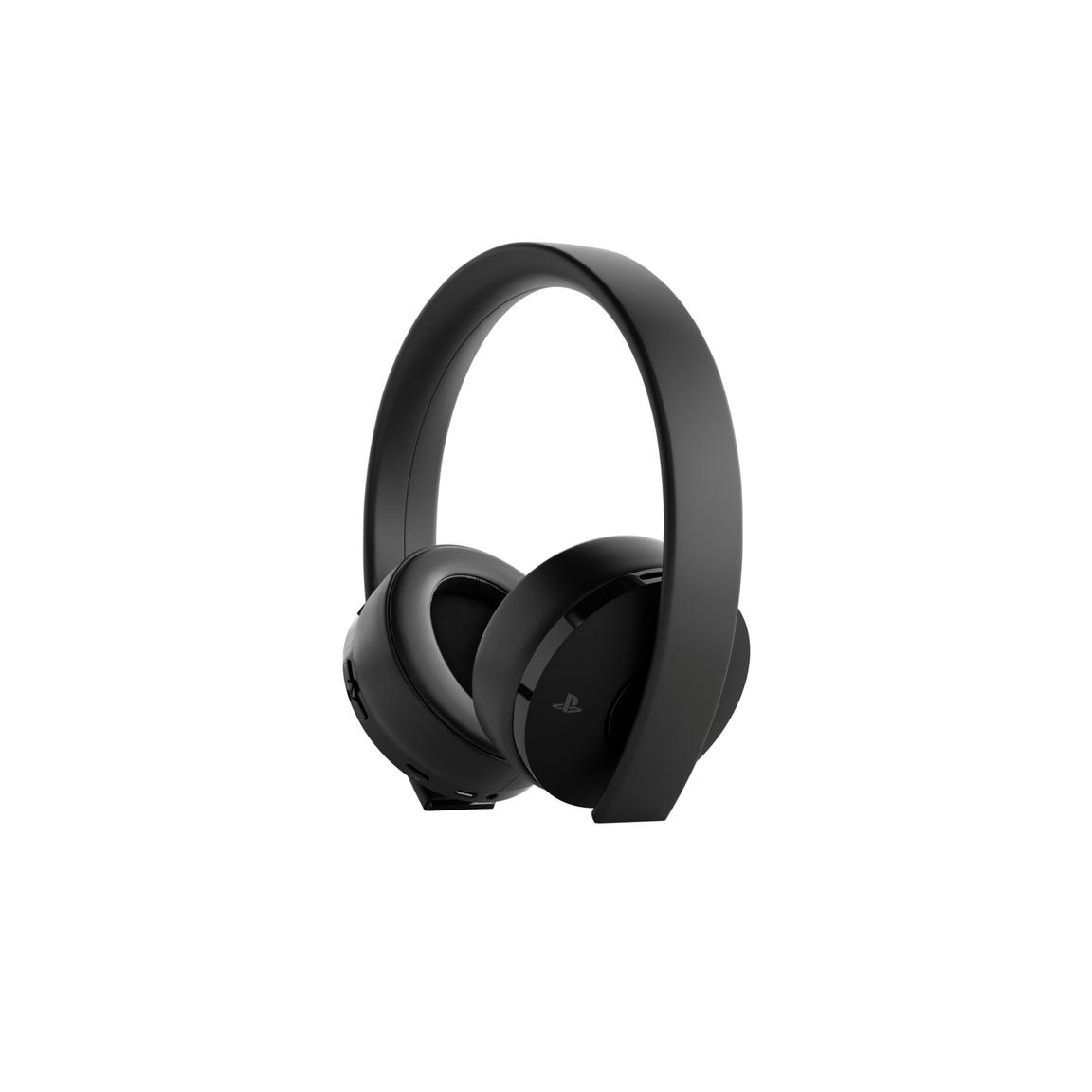 Sony PlayStation 4 Gold Wireless Headset - Black