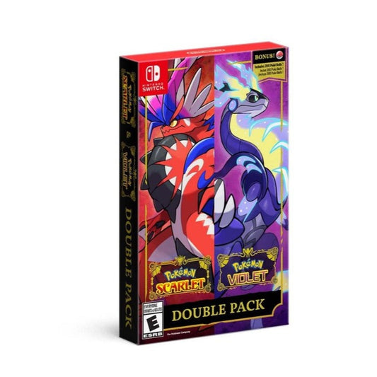 Pokemon Scarlet and Pokemon Violet Double Pack - Nintendo Switch