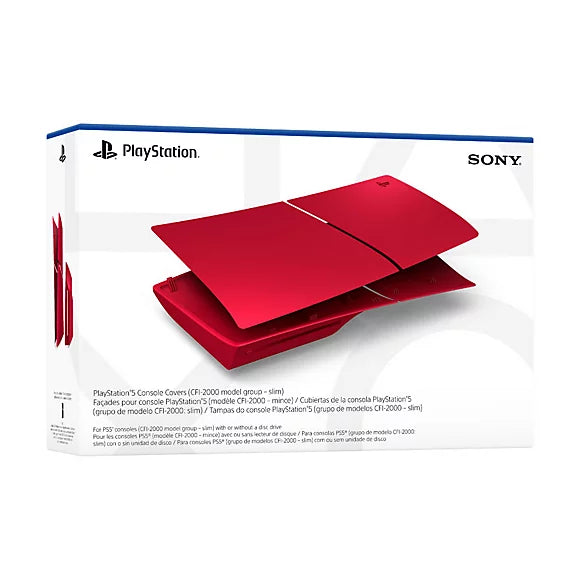 PS5 Slim Console Covers – Custom Faceplates (4 Colors)