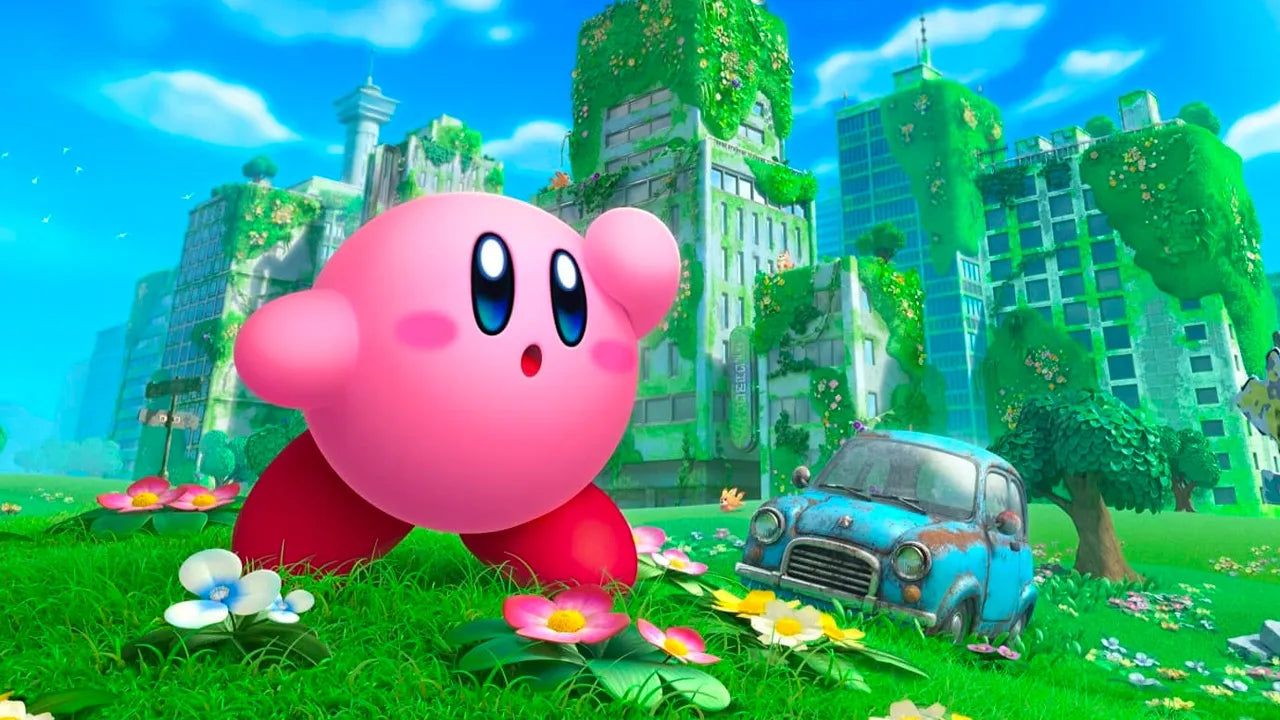 Kirby and the Forgotten Land Switch 2 + Star-Crossed World